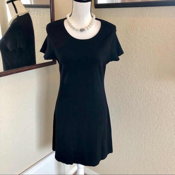 Casual Corner Dresses Vintage Casual Corner Basic Black Dress